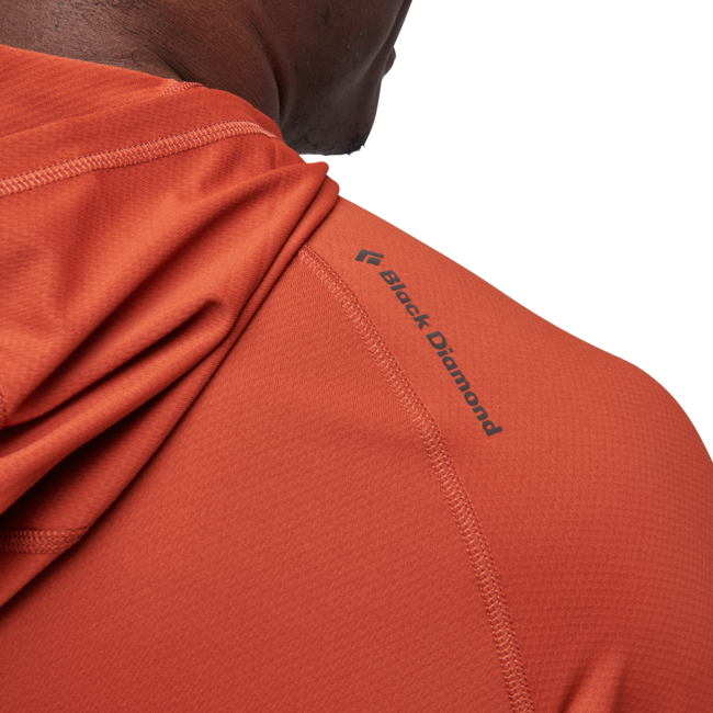Black Diamond Alpenglow Women's Men's Hoodie, Burnt Sienna
