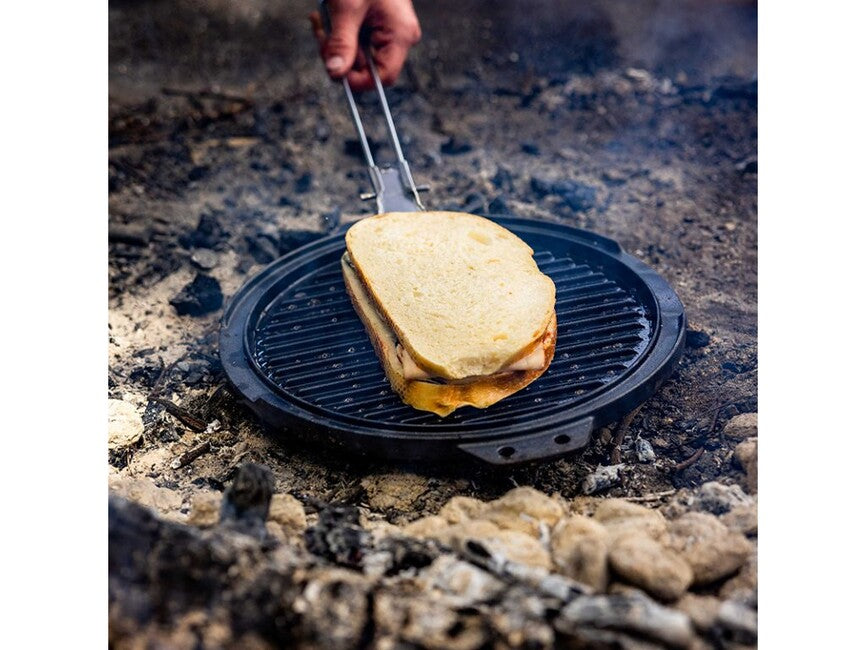 GSI Outdoors Guidecast Griddle Double-Sided Cast Iron Grill 300mm