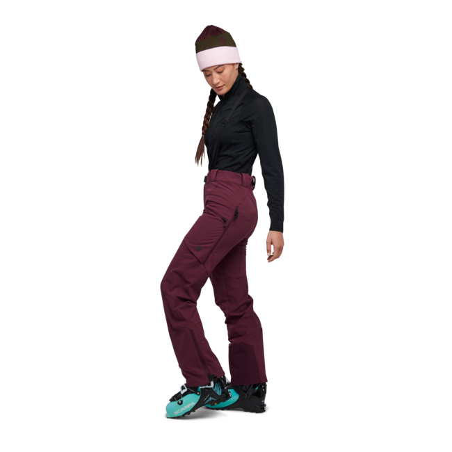 Black Diamond Dawn Patrol Hybrid Women's Pants, Blackberry