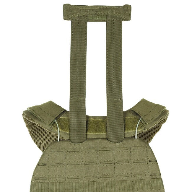 MFH Tactical Laser MOLLE Vest, OD Green
