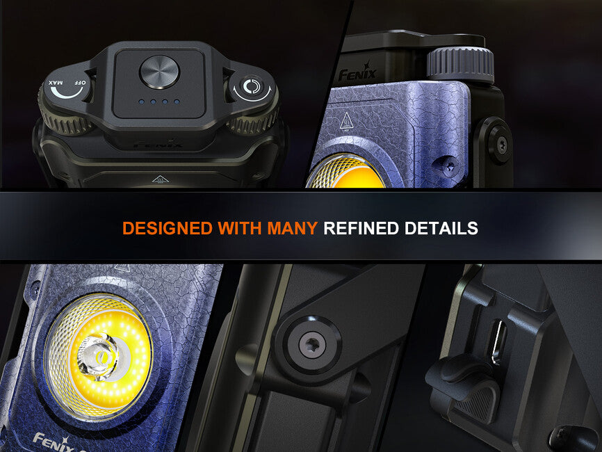 Fenix CL27R Φακός Εργασίας και Φανάρι, Πράσινο