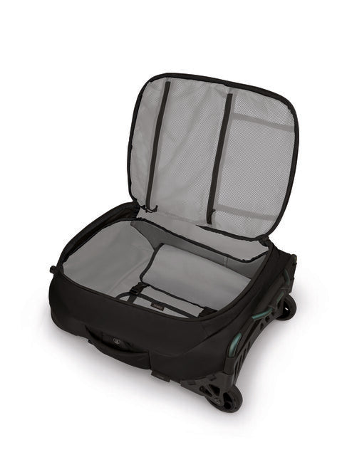 Osprey Ozone 2-Wheel Carry On 40 Travel Suitcase, Black