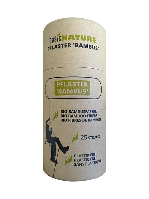 BasicNature Bamboo Επίδεσμος 25 τεμάχια