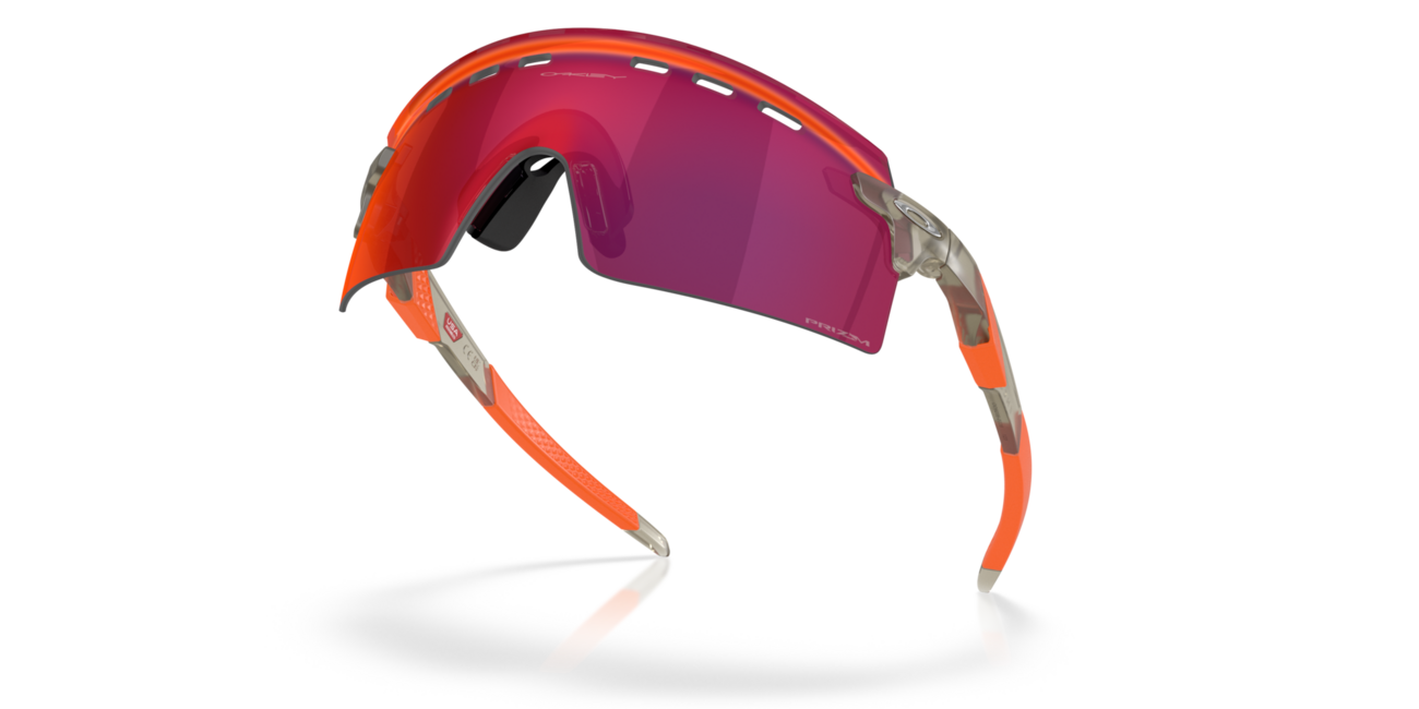 Oakley Encoder Strike Vented Sunglasses 39, Matte Grey Ink Frame, Prizm Road Lens