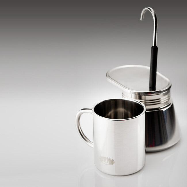 GSI Outdoors Ultralight Espresso Cup, Stainless Steel, 296ml