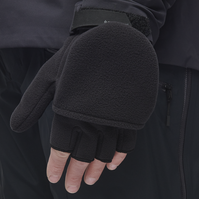 Black Diamond Windweight Mitt Softshell Gloves, Black