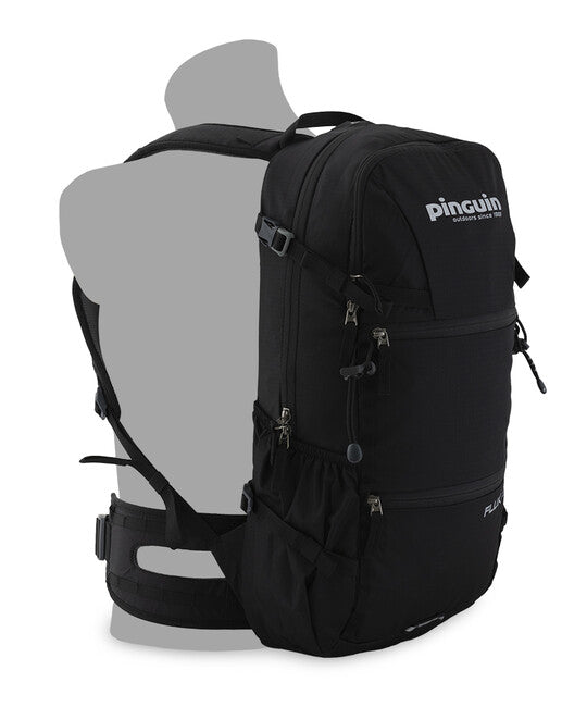 Pinguin Flux 15 Backpack, 15L, Black