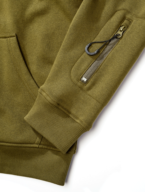 Brandit Men's Tactical Hoodie, Olive