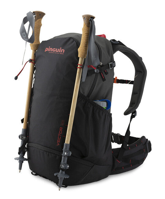 Pinguin Vector Backpack, 35L, Black