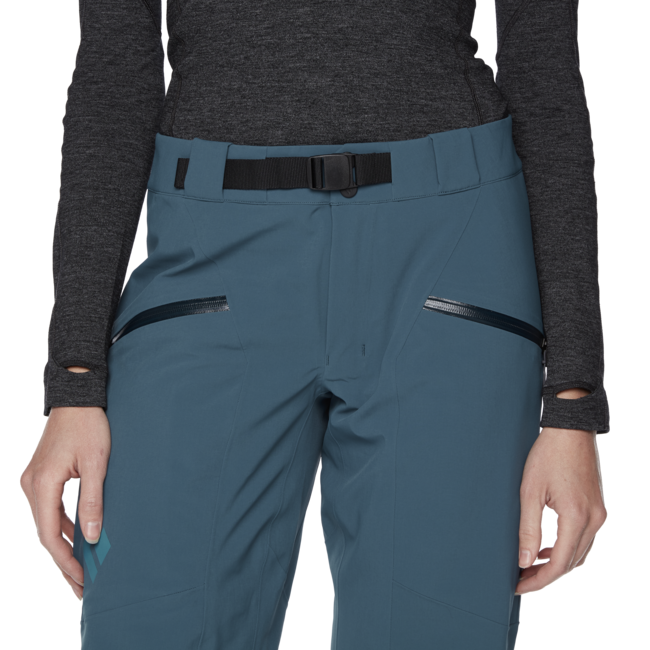 Black Diamond Recon Stretch Ski Women's Pants, Azure