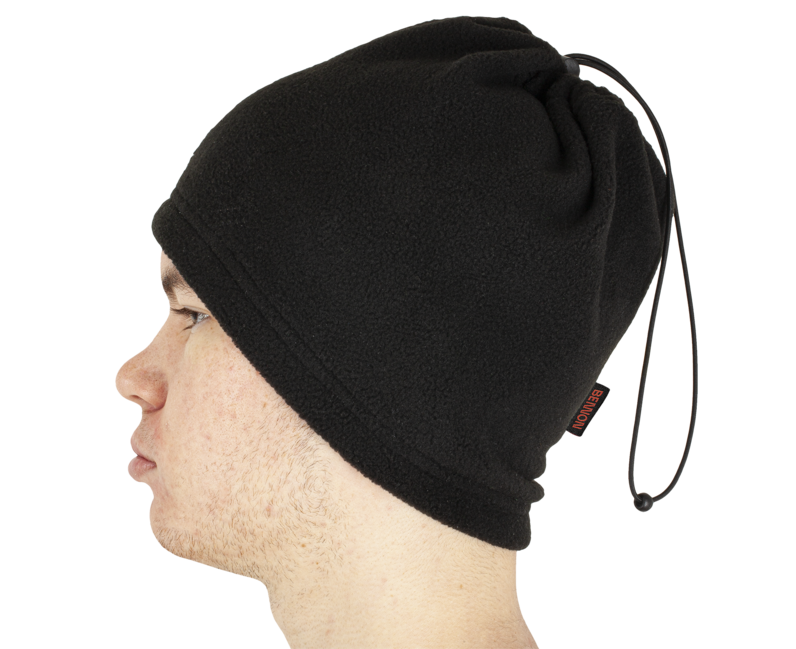 BENNON Polaros Neck Warmer, Black