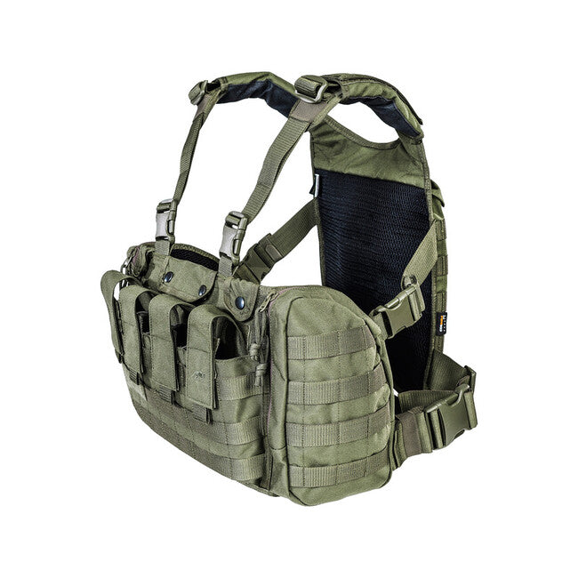 Tasmanian Tiger RIG MKII Chest Rig with Side Pockets, Olive