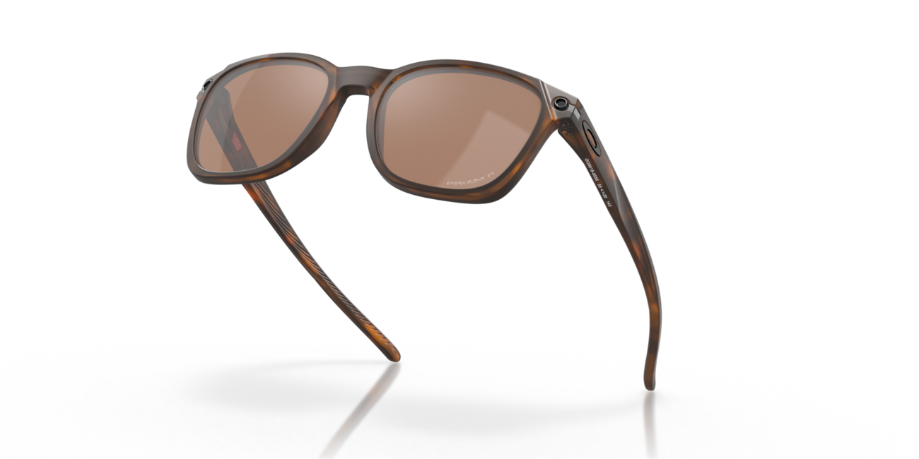 Oakley OJECTOR Sunglasses, Matte Brown Tortoise Frame, Prizm Tungsten Polarized Lenses, 55