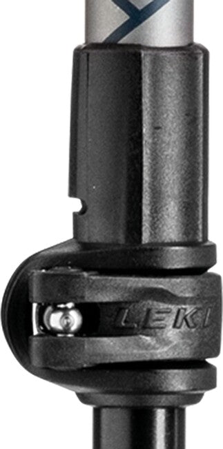 LEKI Legacy Lite Μπατόν Πεζοπορίας, Πορτοκαλί-Ντένιμ Μπλε-Ανοιχτό Ανθρακί, 100 - 135 cm