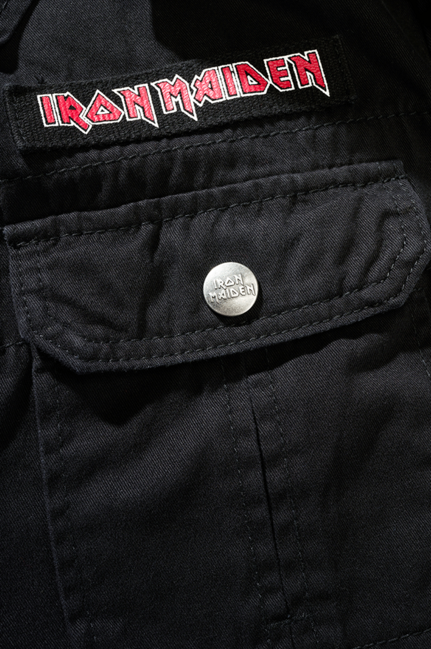 Brandit Iron Maiden Vintage Sleeveless Shirt NOTB, Black