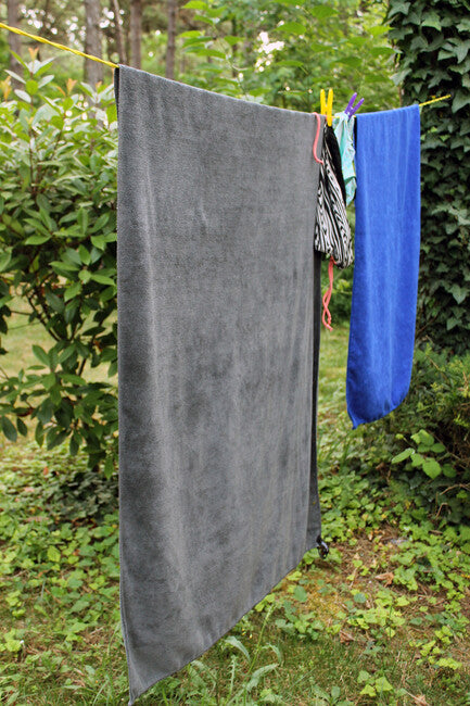 BasicNature Πετσέτα Terry 60 x 120 cm, μπλε