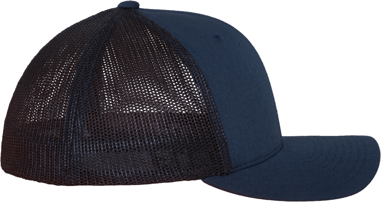 Brandit Flexfit Mesh Trucker Cap, Navy Blue