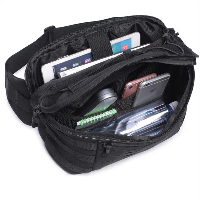 DRAGOWA Tactical Havoc Multifunctional Tactical Bag, Black