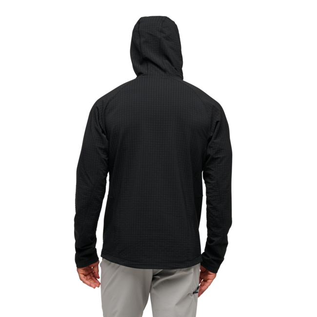 Black Diamond Coefficient Storm Women's Men's Hoodie, Black