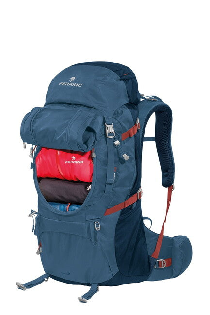 Ferrino Transalp 75L Trekking Backpack, Red