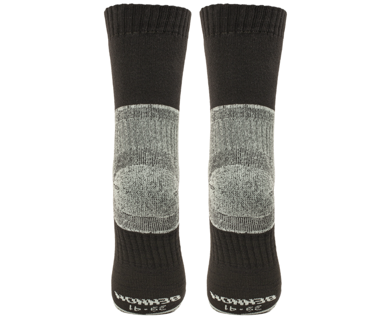 Bennon Trek Sock Trekking Socks, Black/Grey