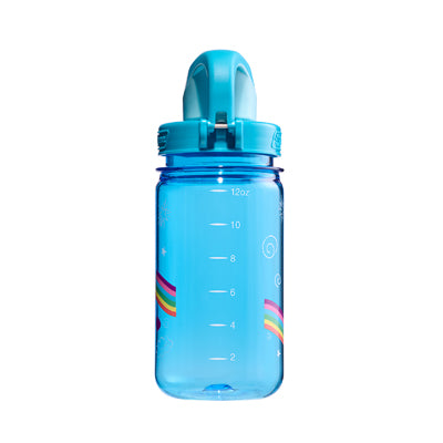 Nalgene Grip-n-Gulp Sustain Water Bottle 0.35L, Blue Unicorn