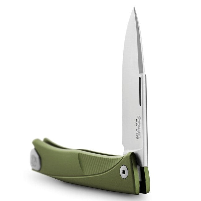 Lionsteel THRILL TL A Folding Knife, Aluminum Handle, Grey