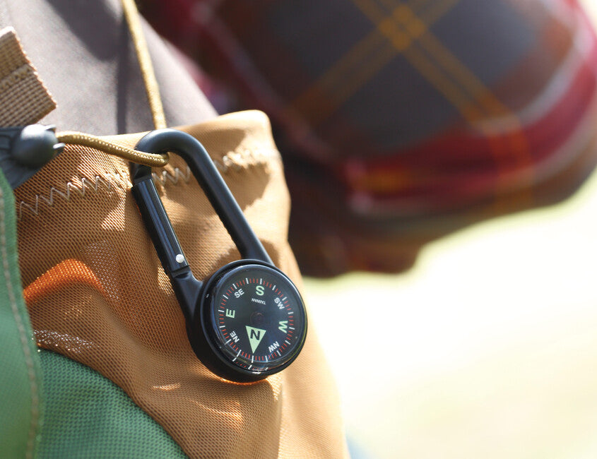 Coghlans Compass with Carabiner