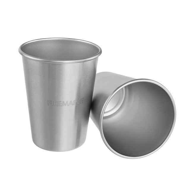 Fire Maple Stainless Steel Cups 2pcs Antarctic 350ml, Silver