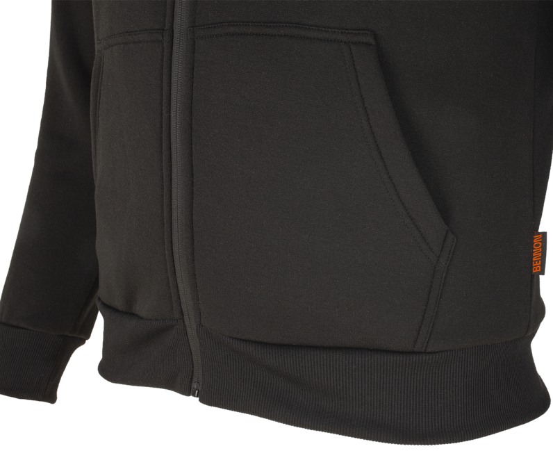 Bennon Adamos Fleece Hoodie, Black