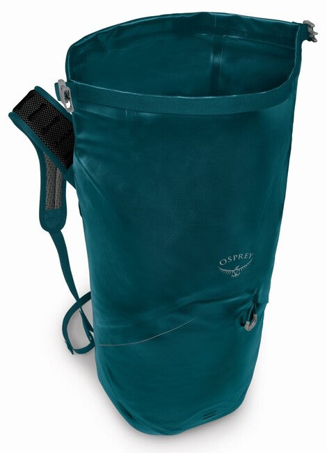 Osprey Transporter Roll Top Waterproof 25 Backpack, Night Jungle Blue