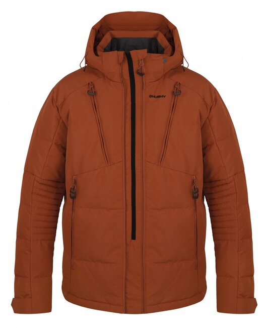 HUSKY Norel men's padded winter jacket, brown