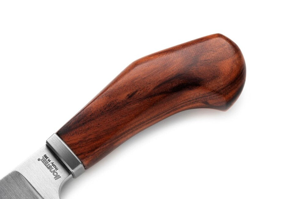 Lionsteel WILLY WL1 ST Fixed Blade Knife, Santos Wood Handle