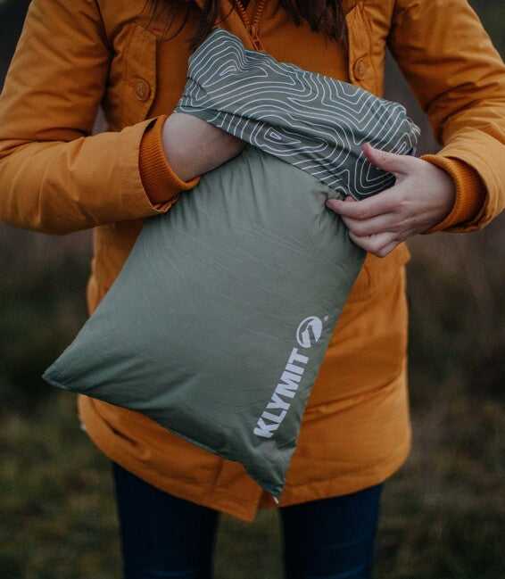 Klymit Drift Car Camp Regular Pillow, Green
