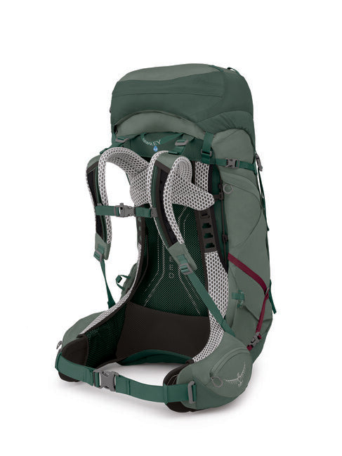 Osprey Aura AG LT 50 Backpack, Kaseret/Darjeeling Spring Green