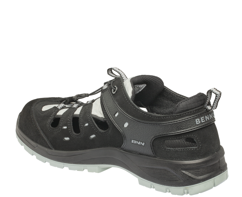 Bennon BOMBIS LITE S1P ESD NM Work Sandals, Grey