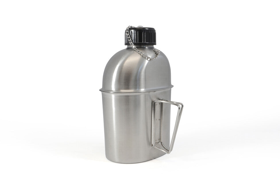 Origin Outdoors Čutora z nehrdzavejúcej ocele 1,2 l s pohárom 0,8 l