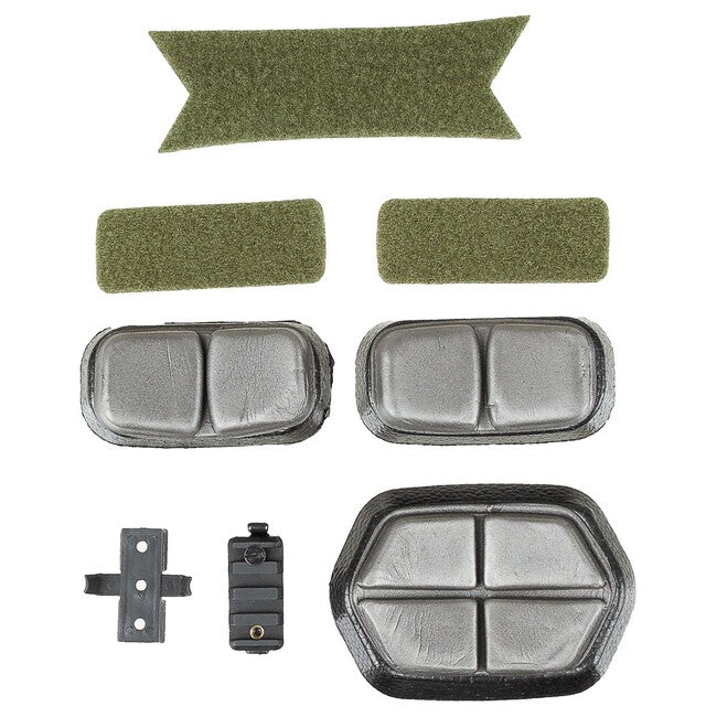 MFH US FAST Paratroopers Helmet, ABS Plastic, Olive Drab