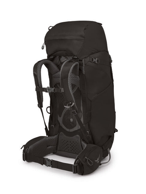 Osprey Kestrel 68 Hiking Backpack, Black