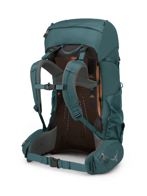 Osprey Renn 65 Backpack, Cascade Blue/Melon Orange