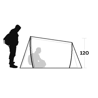 Ferrino Lightent Pro 3-Person Tent, Olive
