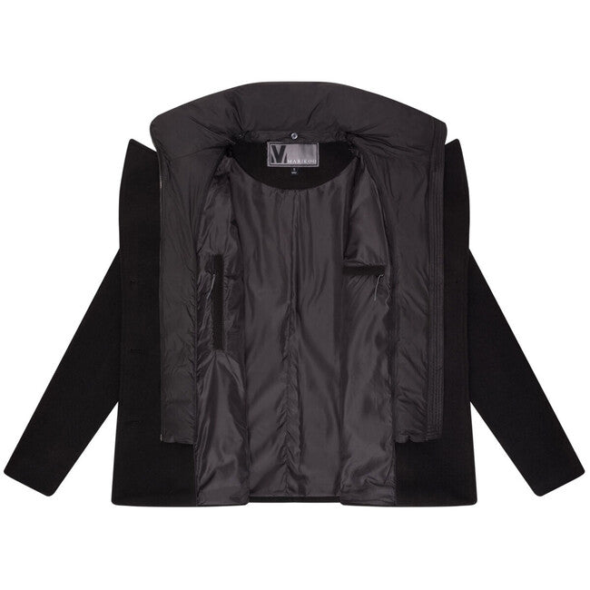 Marikoo Women's Short Jacket Aylaraa with Removable Collar
