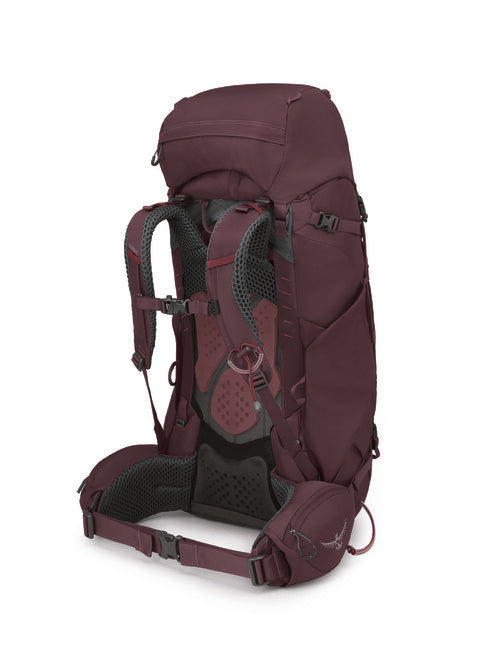 Osprey Kyte 58 Hiking Backpack, Elderberry Purple