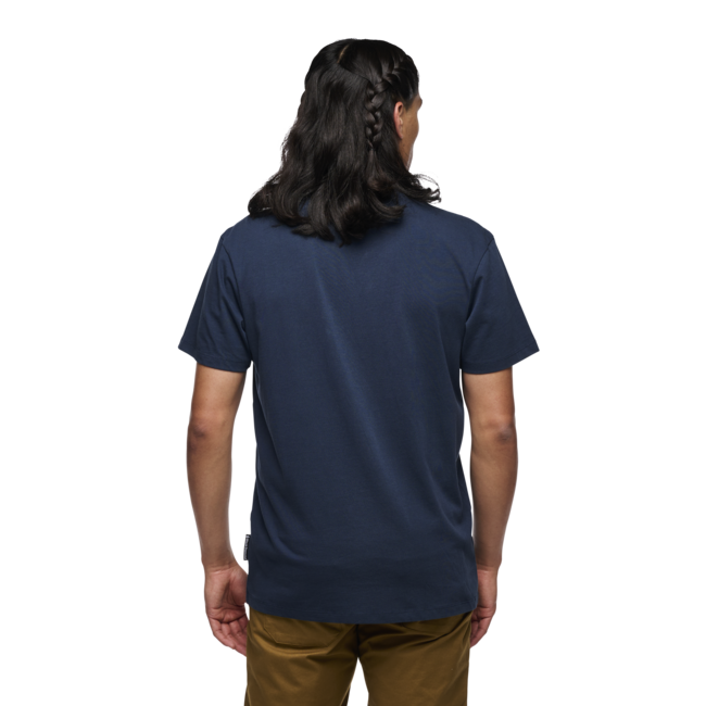 Black Diamond Project Men's Short Sleeve T-Shirt, Indigo