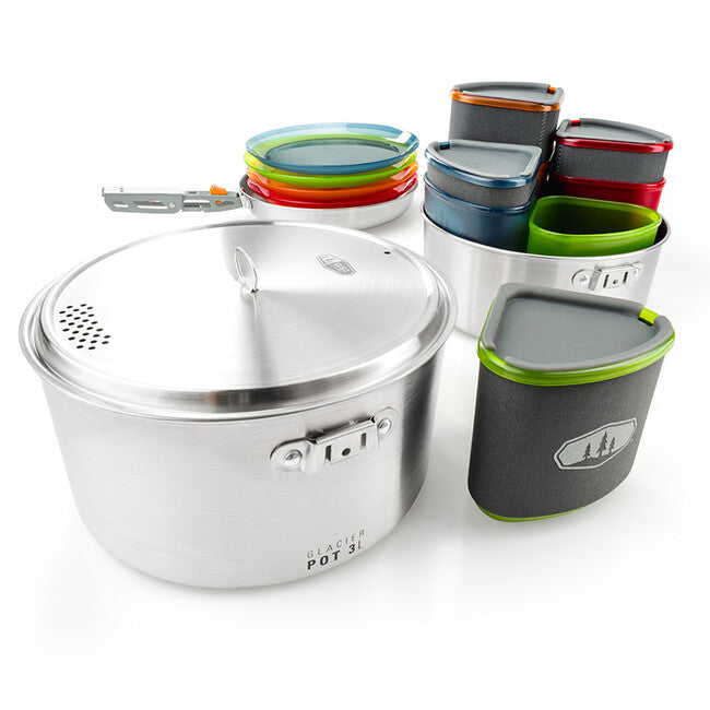 GSI Outdoors Glacier Camping Cookware Set 2+3 L