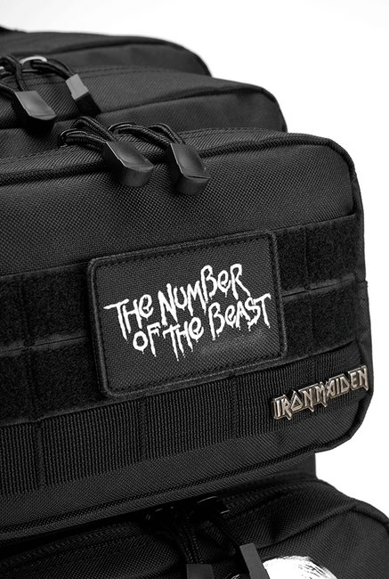 Brandit Iron Maiden US Cooper Backpack Eddy Glow 40L, Black