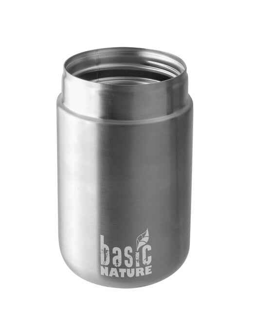 BasicNature Stainless Steel Food Container 0.4 l
