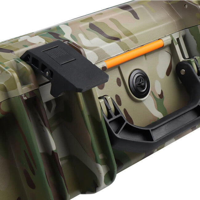 Leguon Bastion Tactical Waterproof Impact-Resistant Gun Case with Wheels and Safety Locks, Black