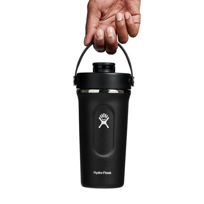 Hydro Flask Shaker 24 OZ Shaker Bottle 710ml, Black