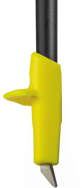Leki Trail Running Poles Vertical K, Natural Carbon-Bright Red-Neon Yellow